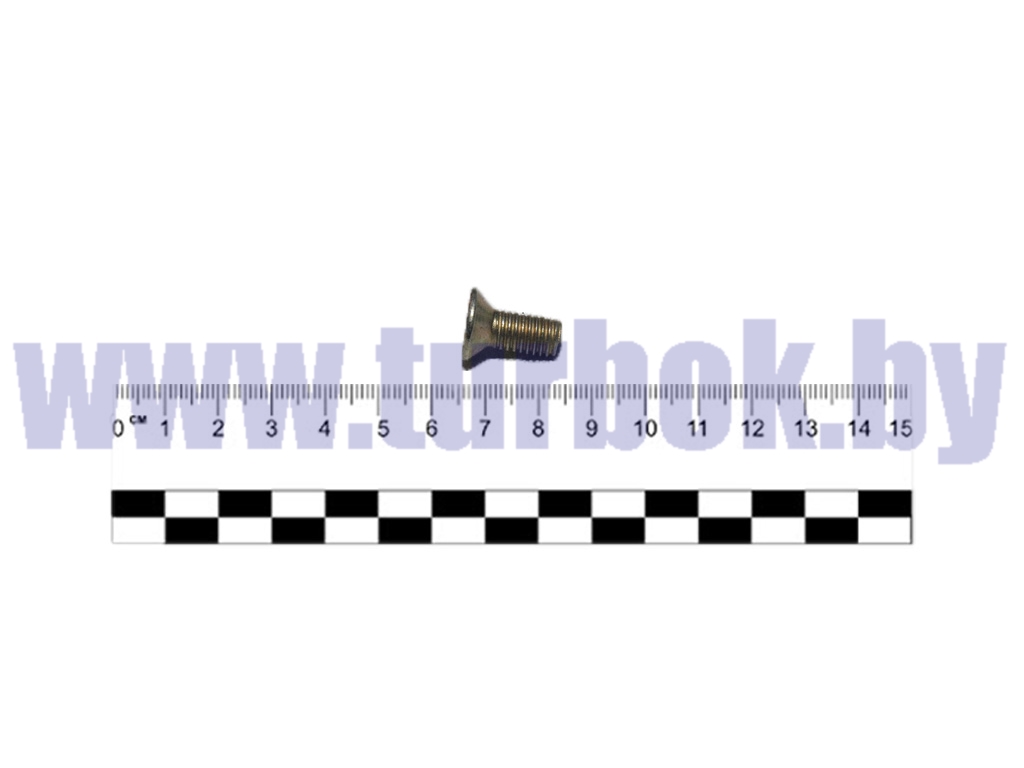 Винт 2М8-6дх18 (крестообразная конусная головка)