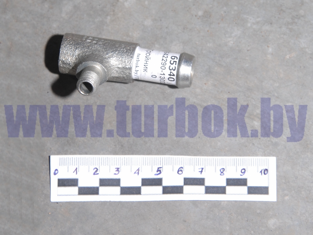 Тройник М10*1*10*1 под шланг d 15