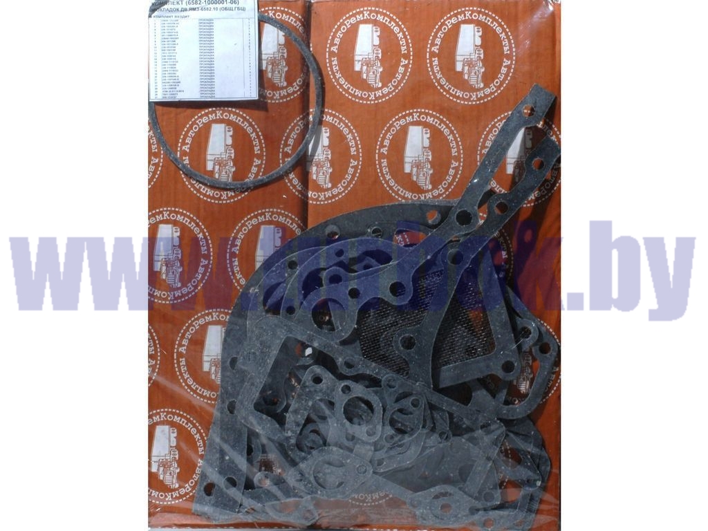 Рем.комплект двигателя (прокладки) ЯМЗ-6582.10 общ.ГБЦ (полный)