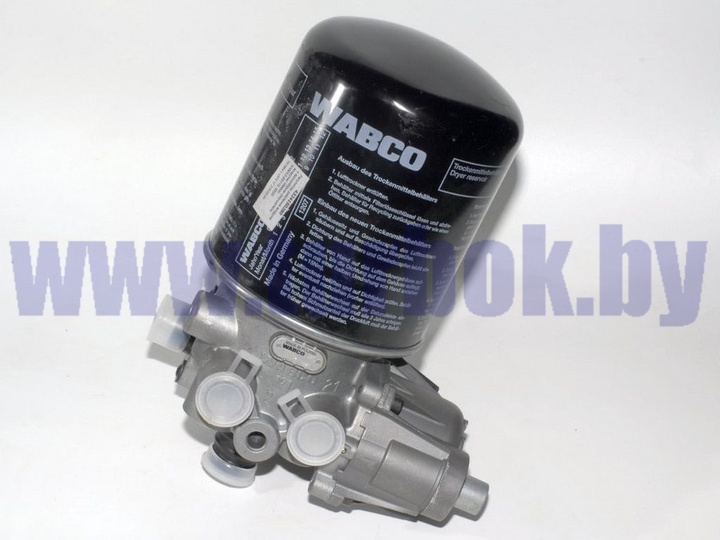 Регулятор давления воздуха с адсорбером (осушитель воздуха) Wabco КАМАЗ-65115, 6520