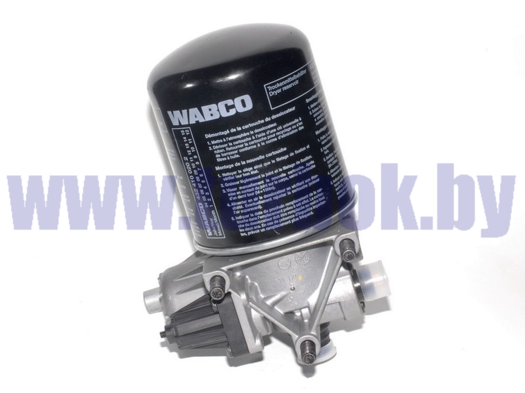 Регулятор давления воздуха с адсорбером (осушитель воздуха) Wabco КАМАЗ-65115, 6520