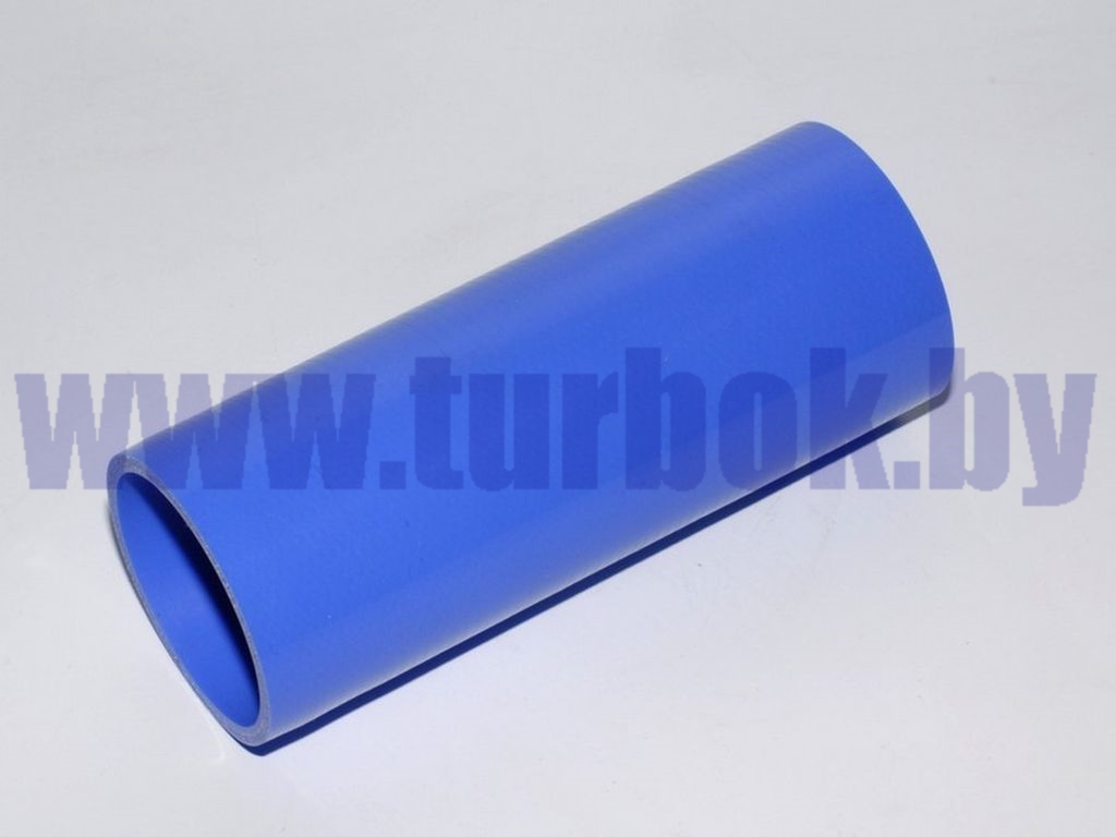 Шланг отводящий (патрубок радиатора нижний,L=200,d=70) КАМАЗ-65115 силикон синий