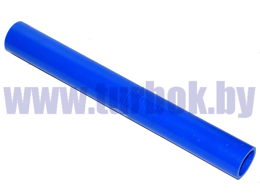 Рукав (патрубок радиатора верхний,L=420,D=42x52) силикон синий