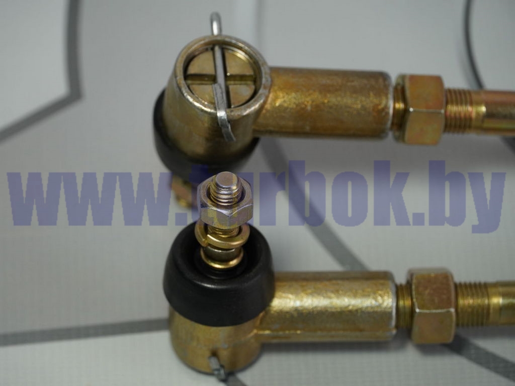 Тяга кулисы L стержня=215, с пальцами М10*1,0