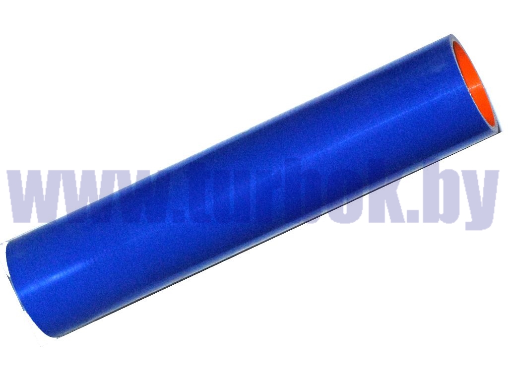 Шланг отводящий (патрубок радиатора нижний,L=370,D=70) силикон синий