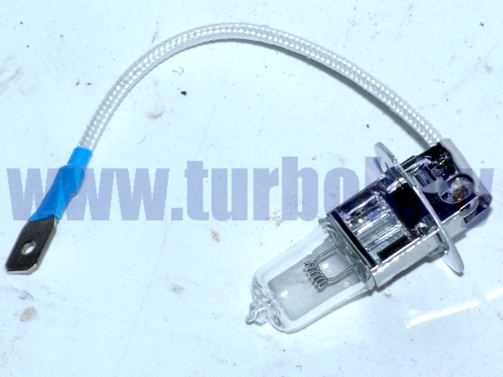 Лампочка 24В галогенная противотуманная с проводом БЭЛЗ