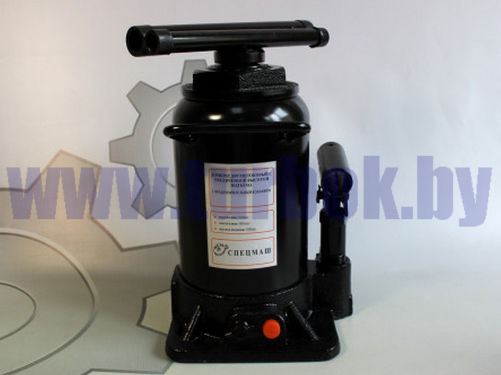 Домкрат гидравлический 20 т (2-плунжерный) 235-570 мм с предохранительным клапаном