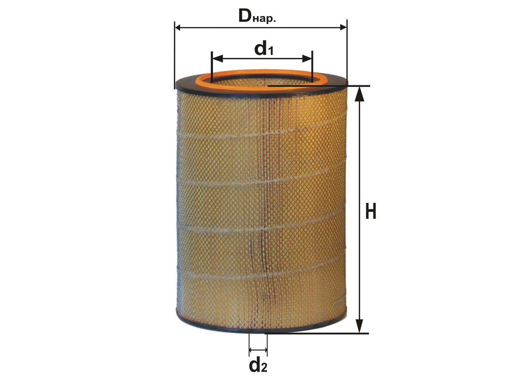 Элемент фильтрующий воздуха