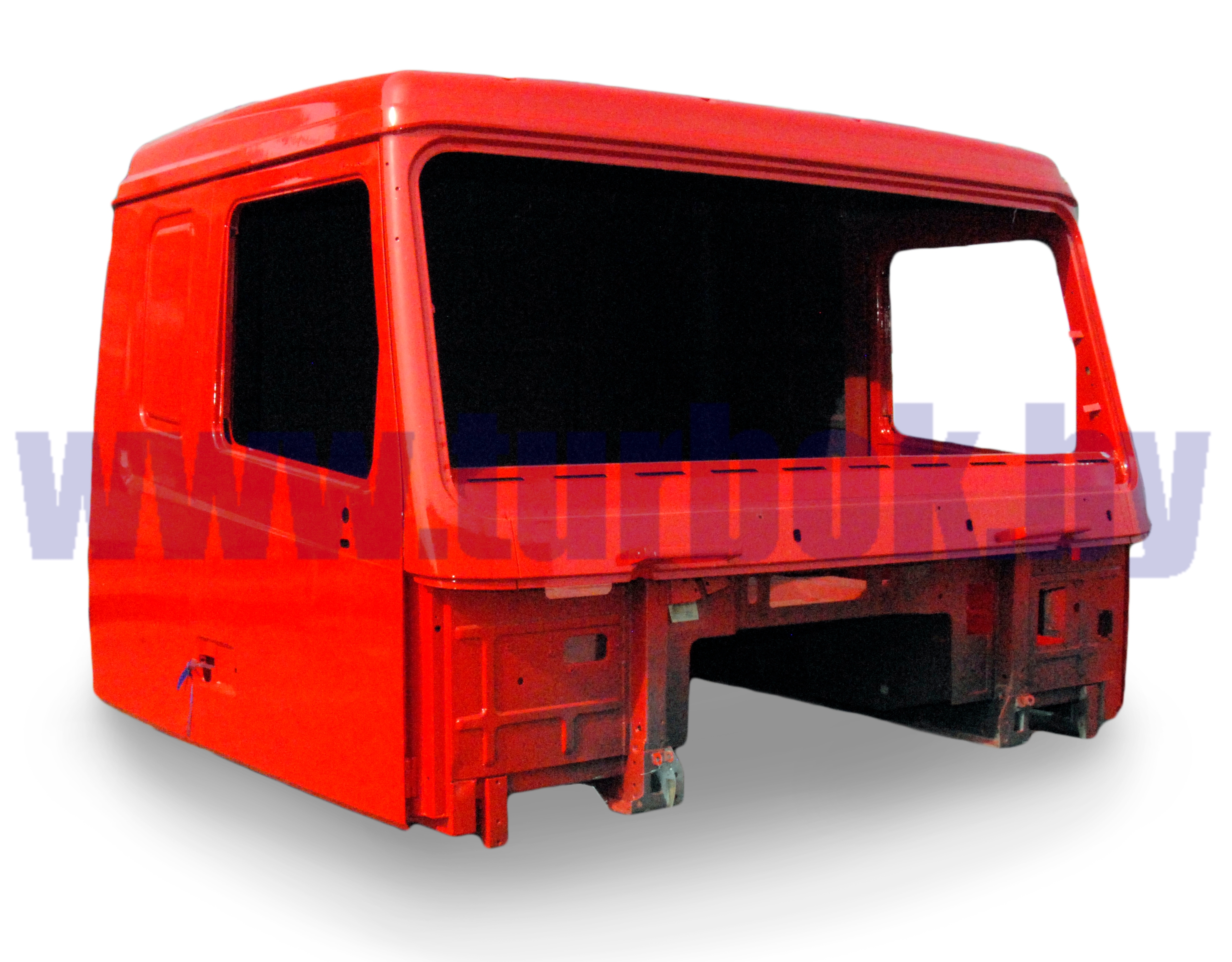 Кабина (каркас) в упаковке цвет красный МАЗ-643228, 631828, 63182М